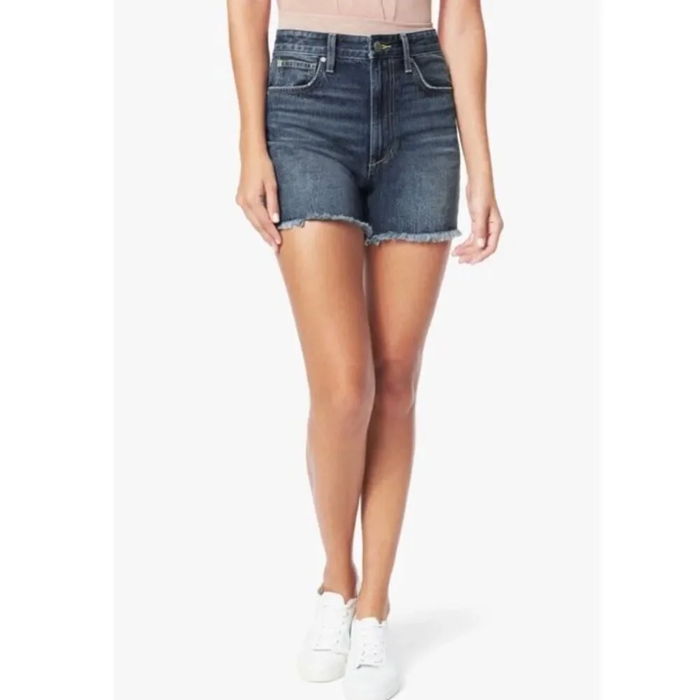 Joes Jeans The Kinsley High Rise 4” Denim Shorts Medium Wash Size 34 #200